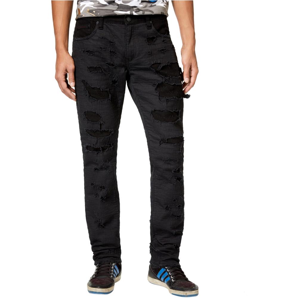 Heritage Mens Solid Straight Leg Jeans