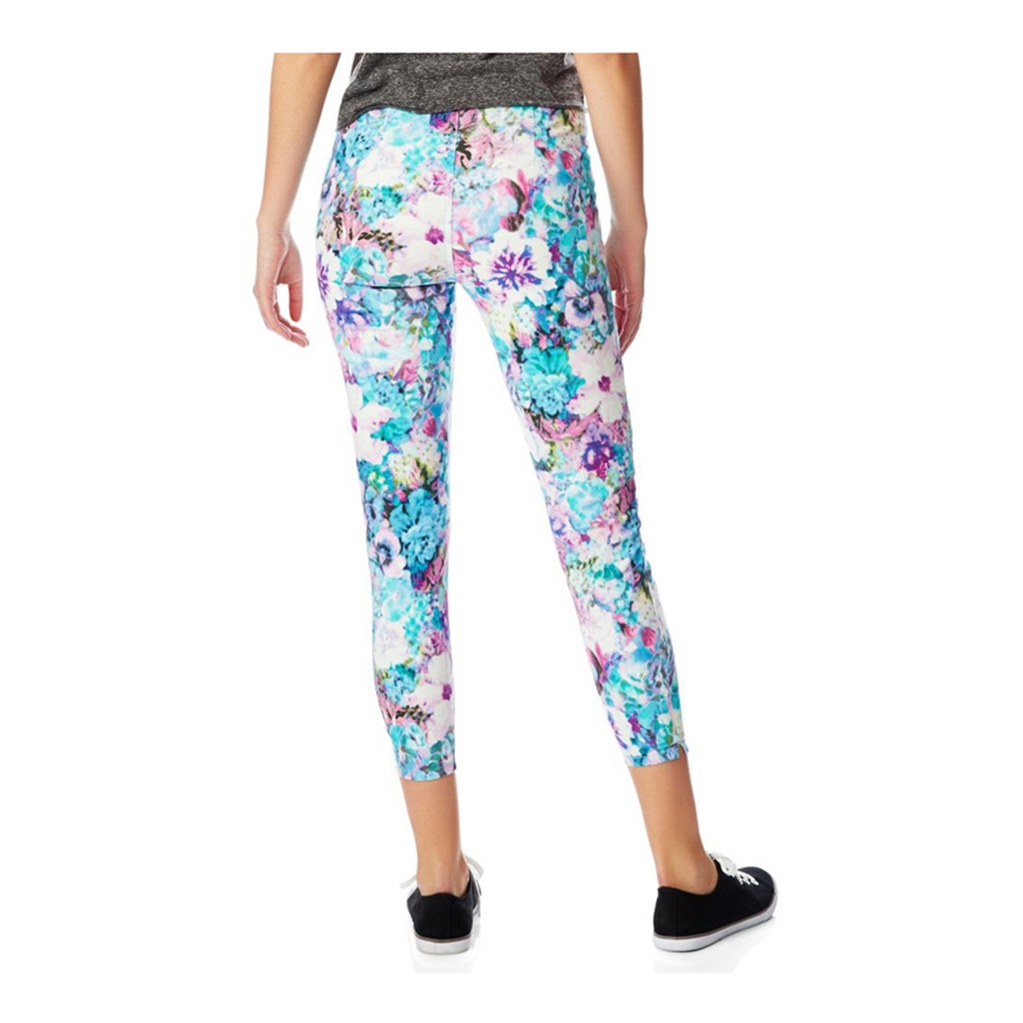 Aeropostale Womens Bree Floral High-Rise Jeggings