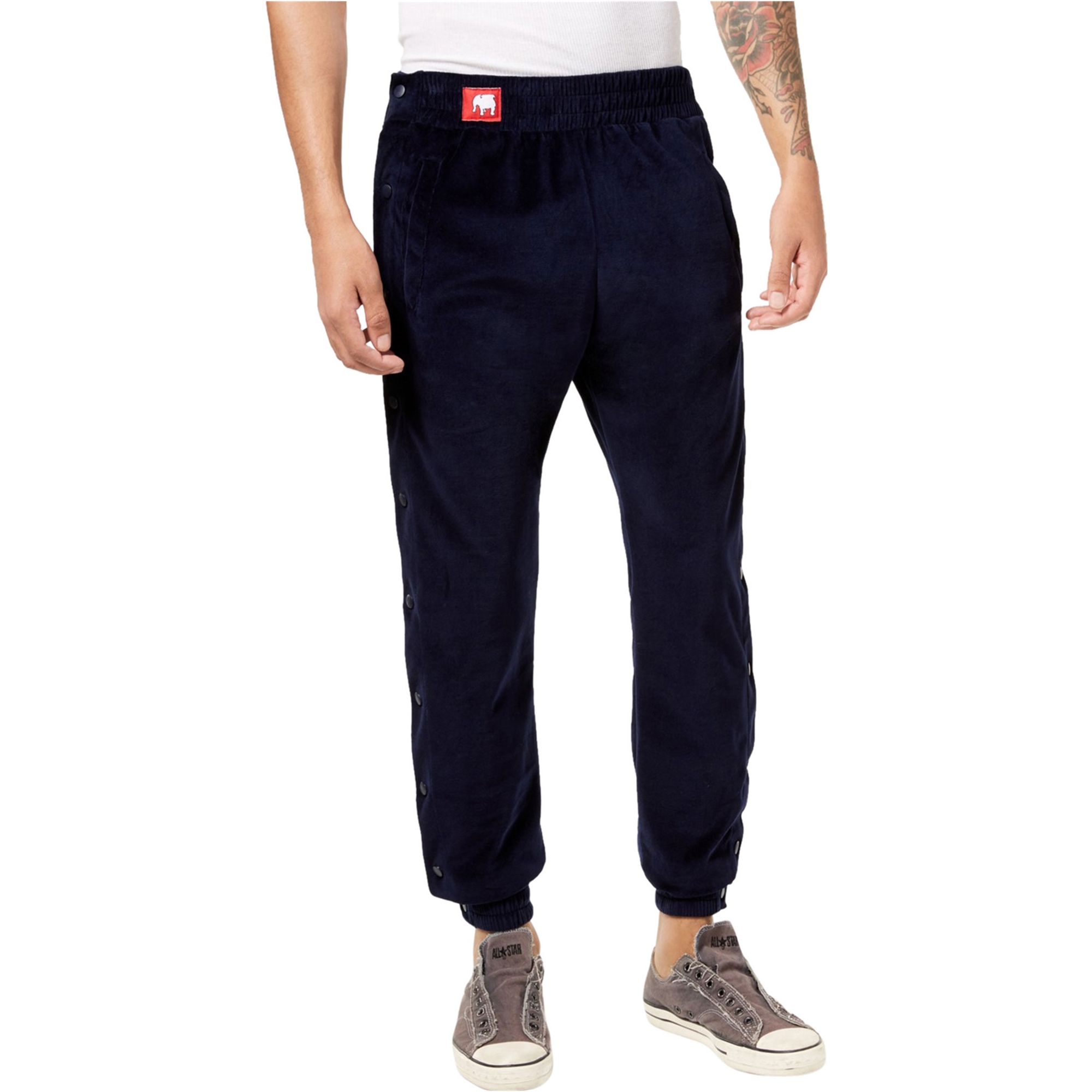 American Stitch Mens Velour Casual Jogger Pants