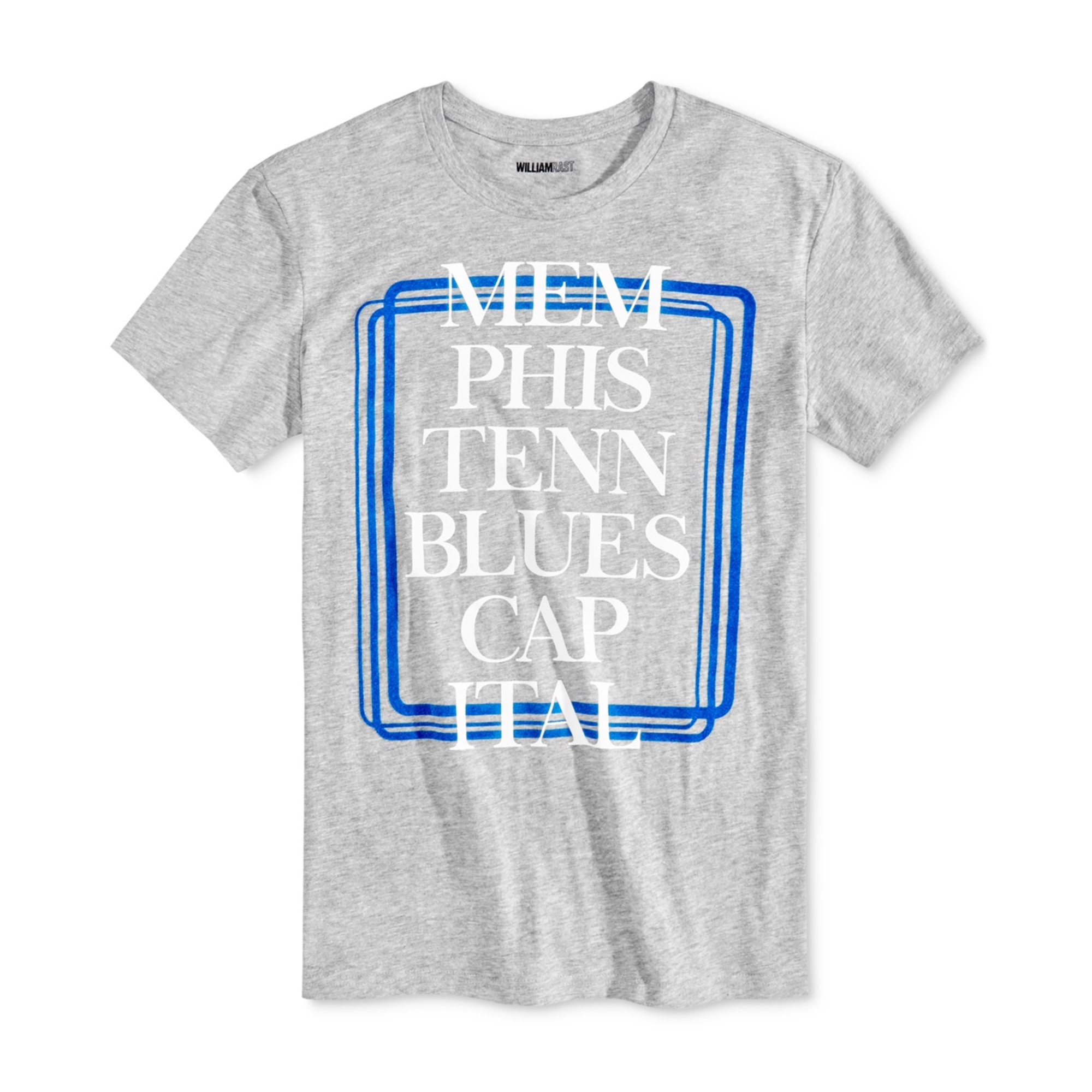William Rast Mens Memphis Blues Graphic T-Shirt