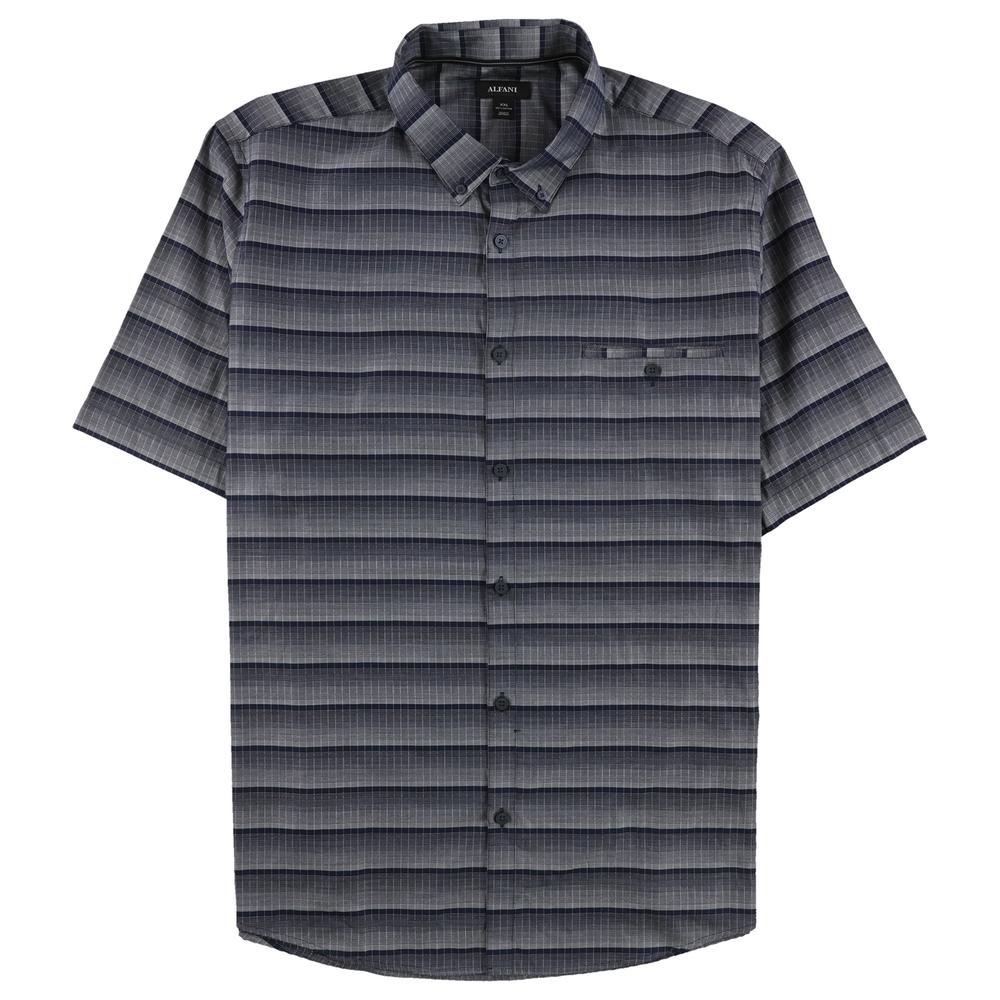 Alfani Mens Gradient Button Up Shirt Alfani Mens Gradient Button Up Shirt