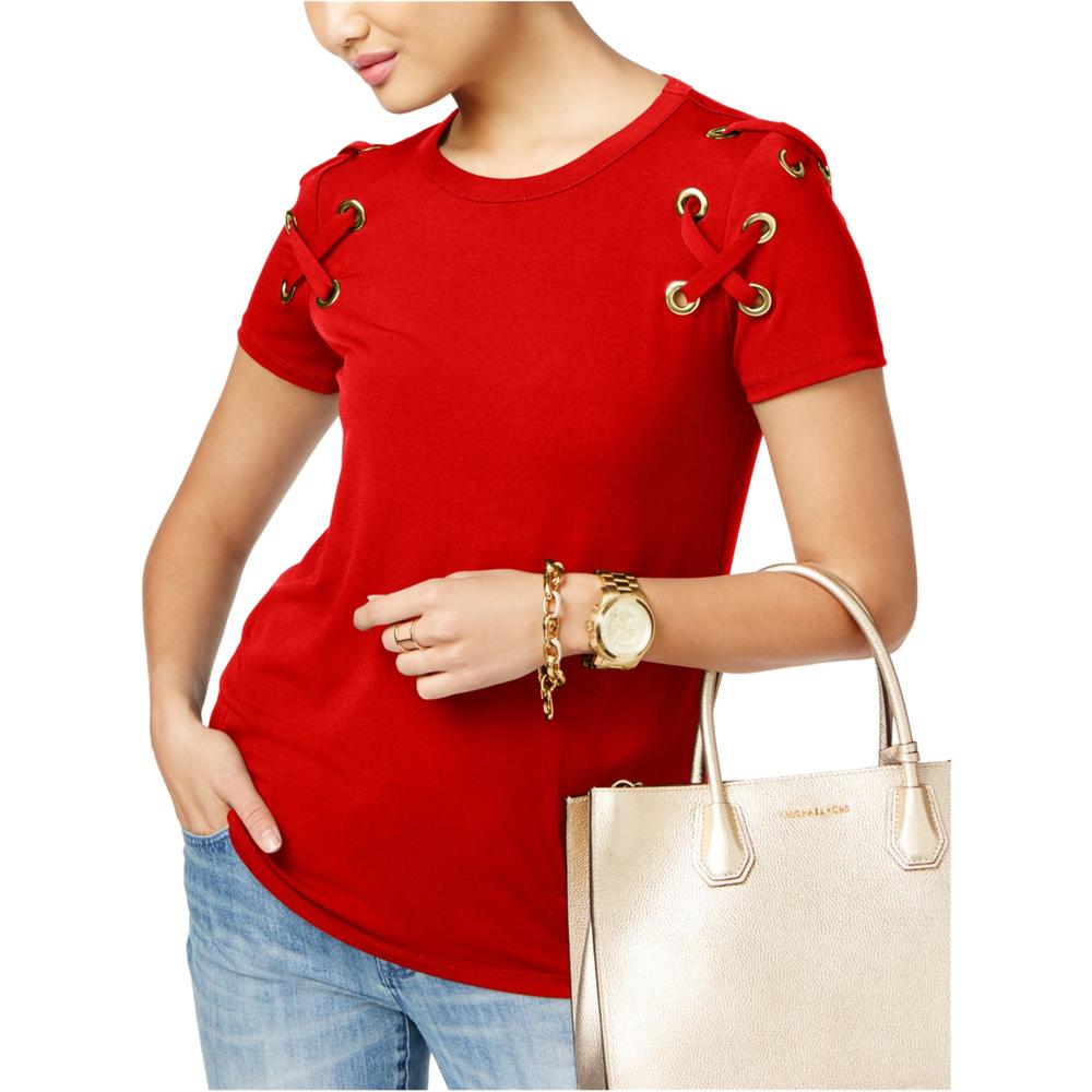 Michael kors t shirt womens olive Clearance