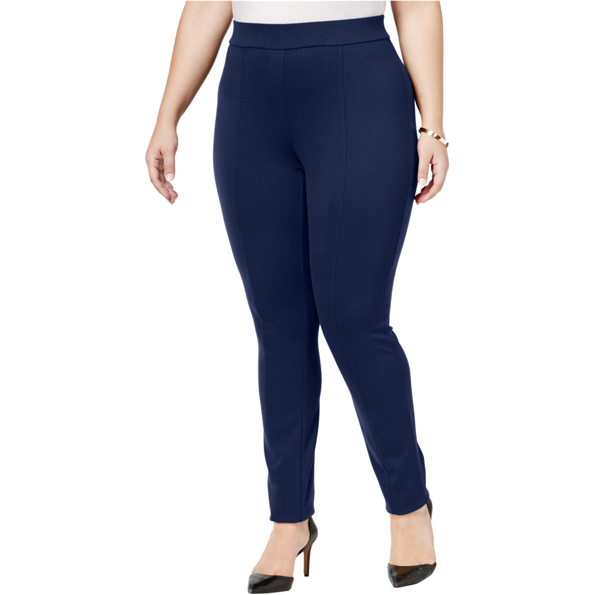 Style & Co. Womens Seamed Casual Leggings
