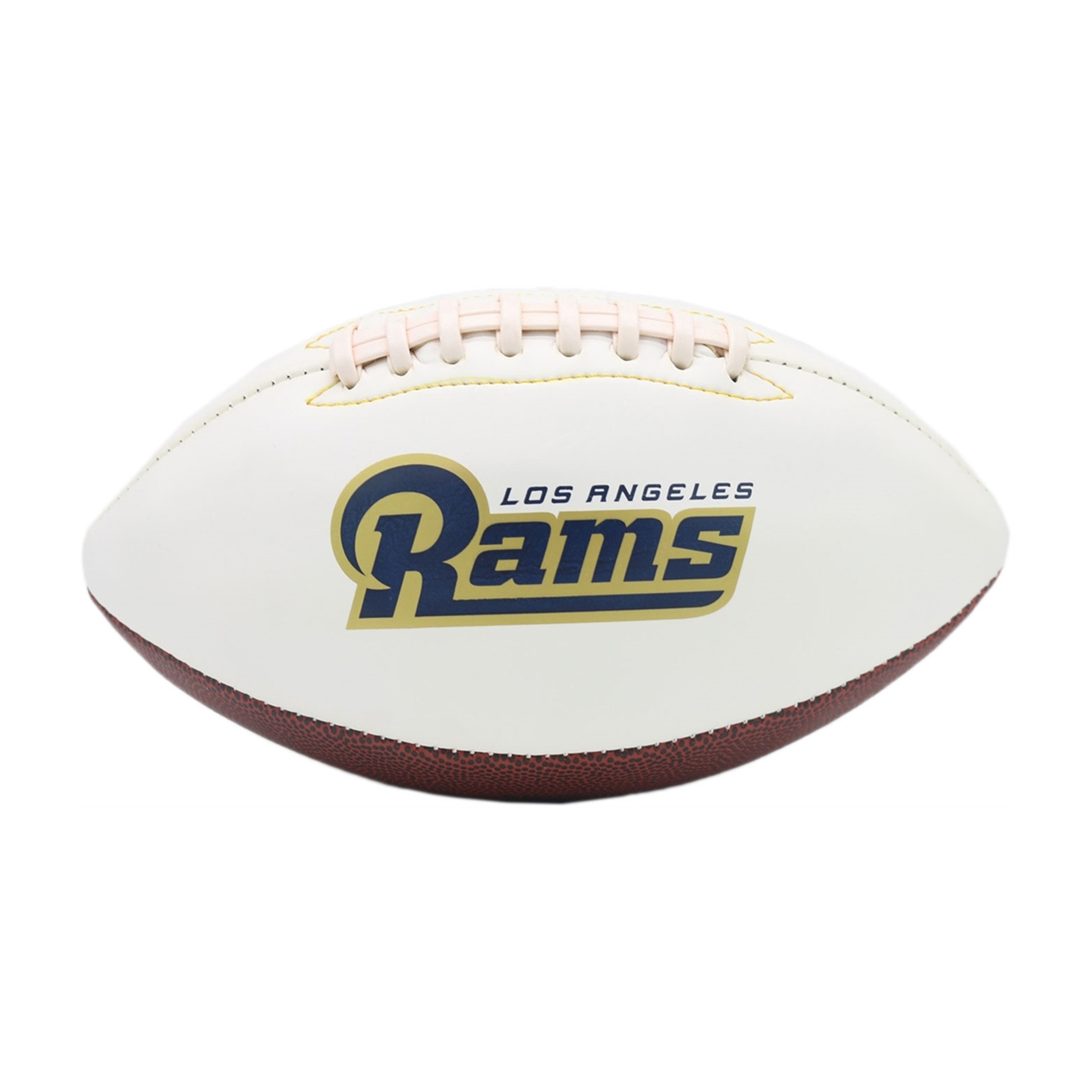 Rawlings Unisex LA Rams Football Souvenir, White, Official Size