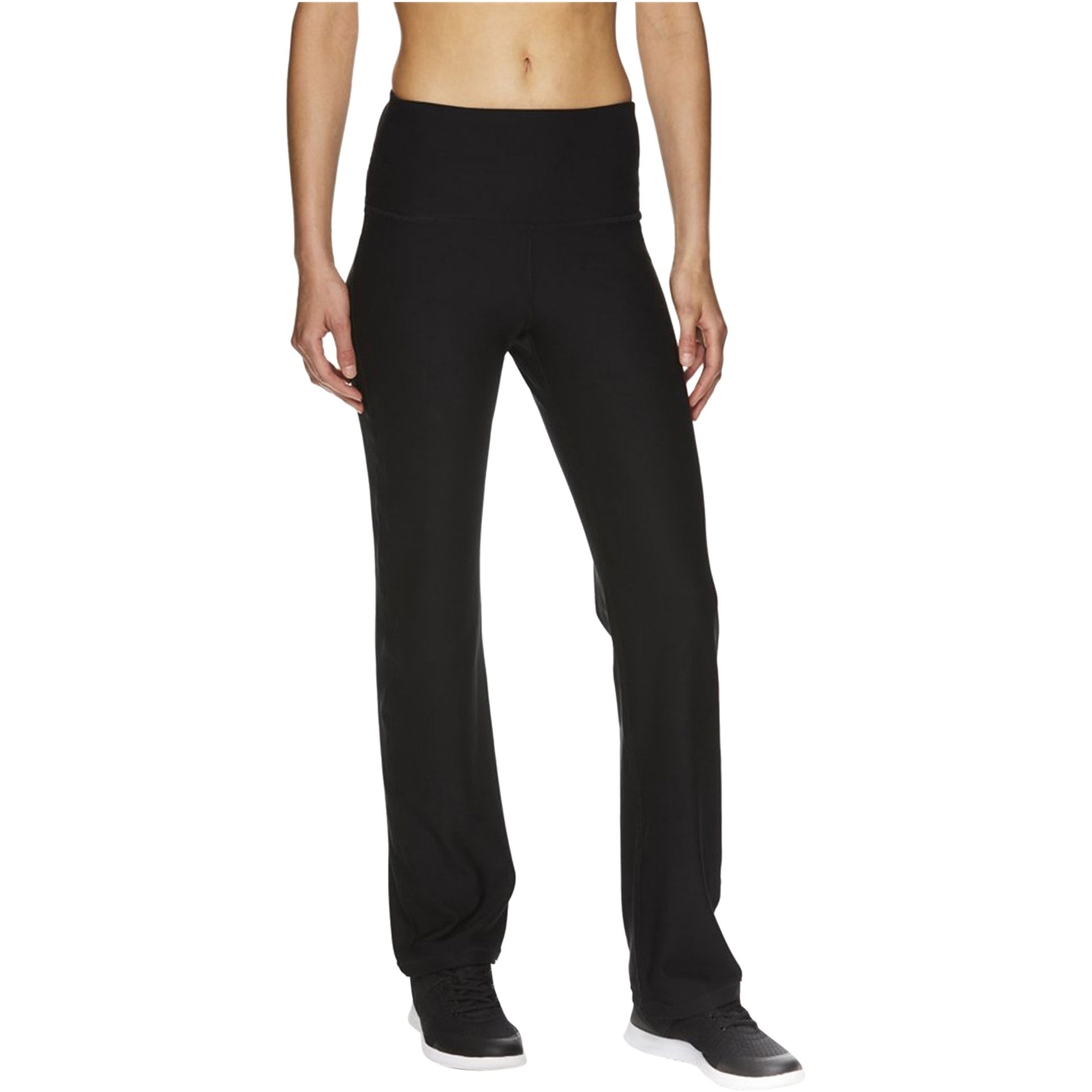 Reebok Womens Highrise Running Compression Athletic Pants