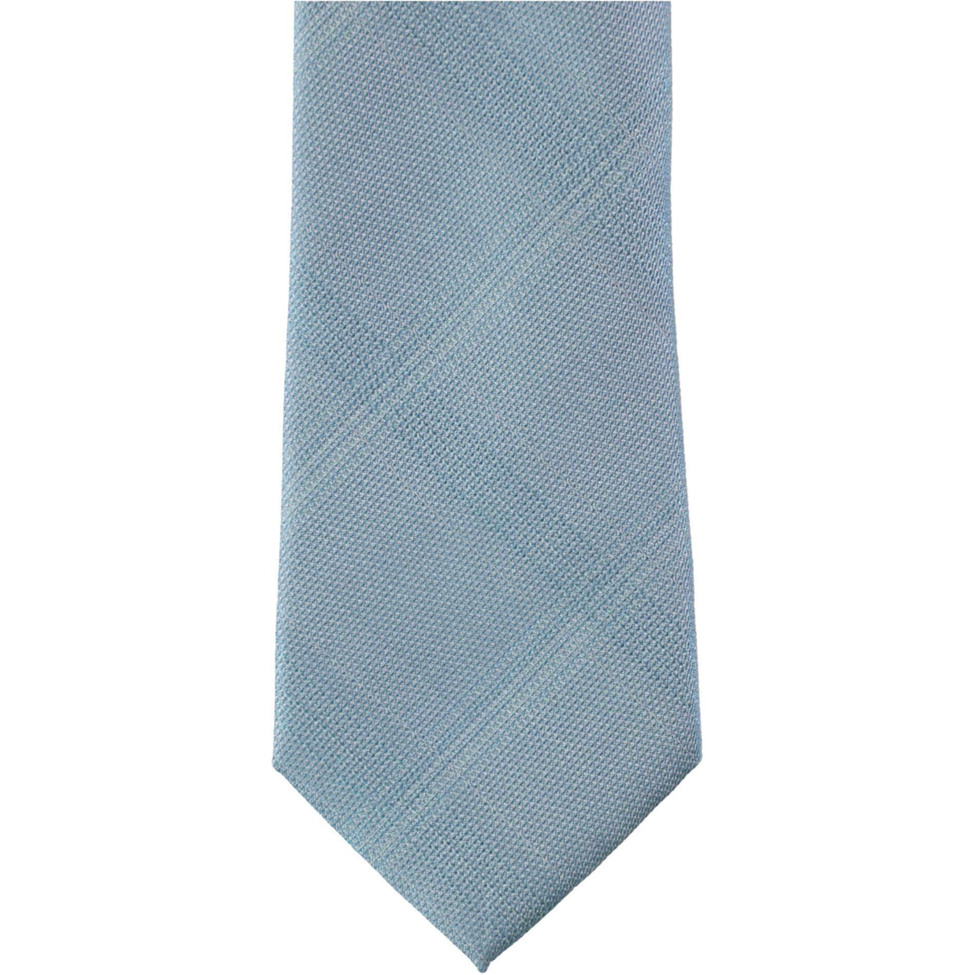 Kenneth Cole Mens Fine Texture Grid Self-Tied Necktie