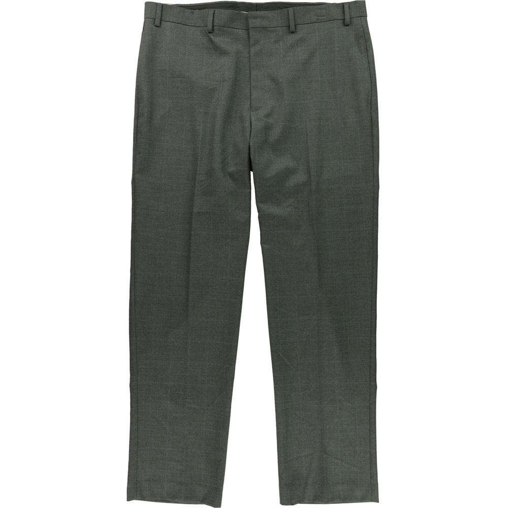 Marc New York Mens Windowpane Dress Pants Slacks