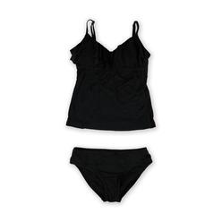 Kenneth Cole Womens Solid Brief 2 Piece Tankini