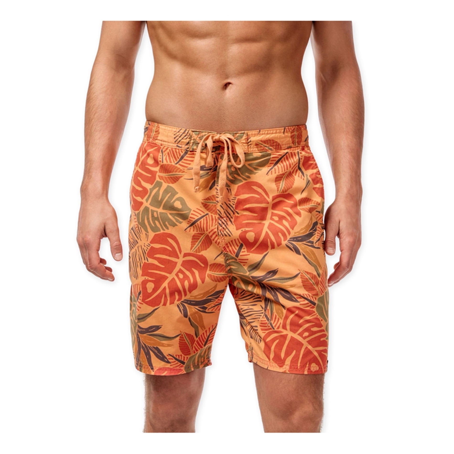 Weatherproof Mens Vintage Tropical Swim Bottom Board Shorts