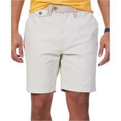 Nautica Mens Modern-Fit Canvas Casual Chino Shorts