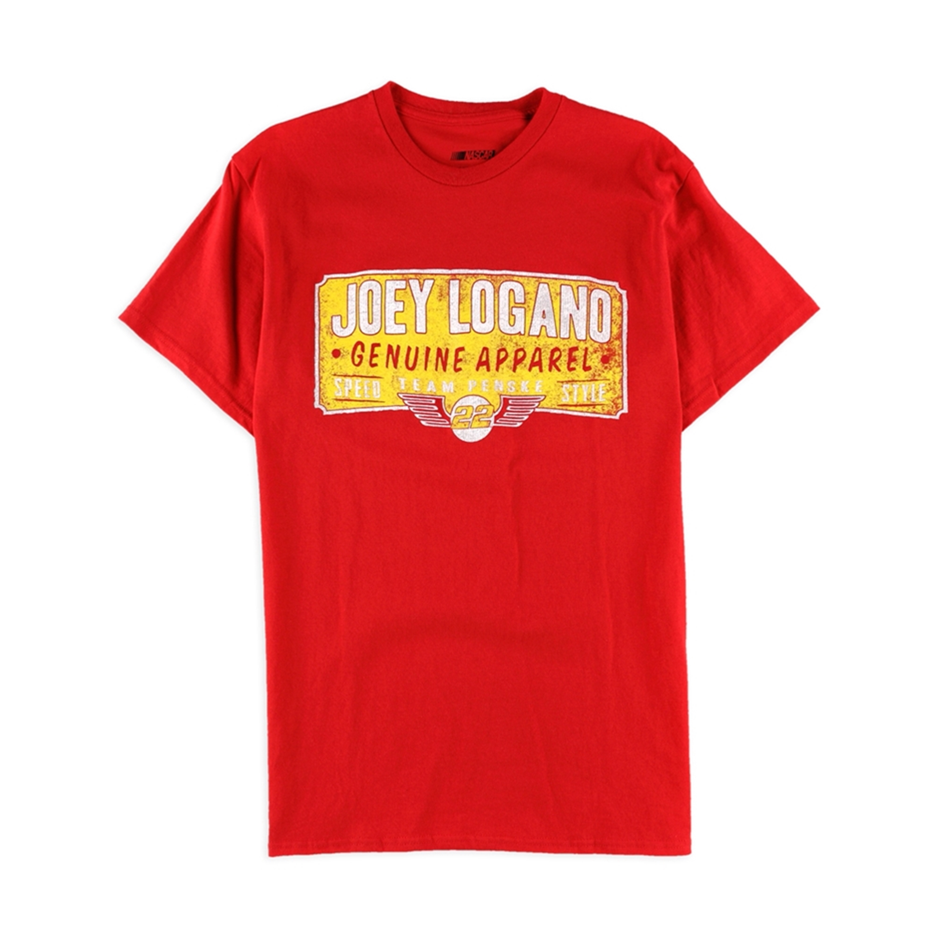 Nascar Mens Joey Logan Graphic T-Shirt
