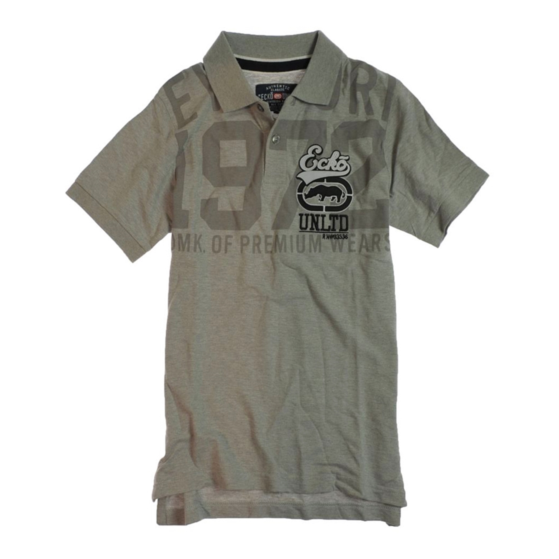 Ecko Unltd. Mens 1972 Premium Wears Rugby Polo Shirt
