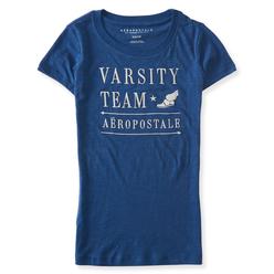 Aeropostale Womens Varsity Team Embellished T-Shirt