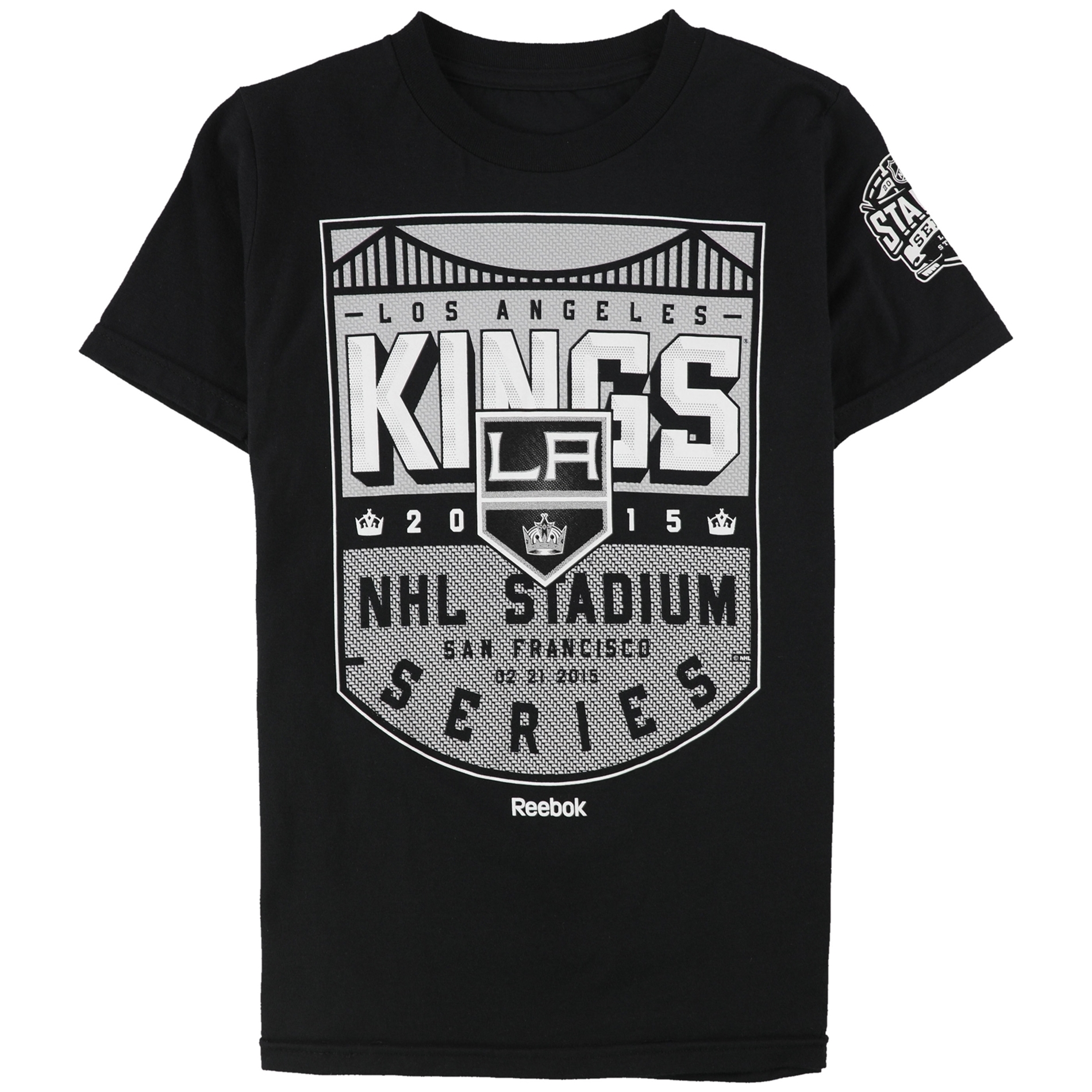 Reebok Boys 2015 Los Angeles Kings Nhl Stadium Series Graphic T-Shirt