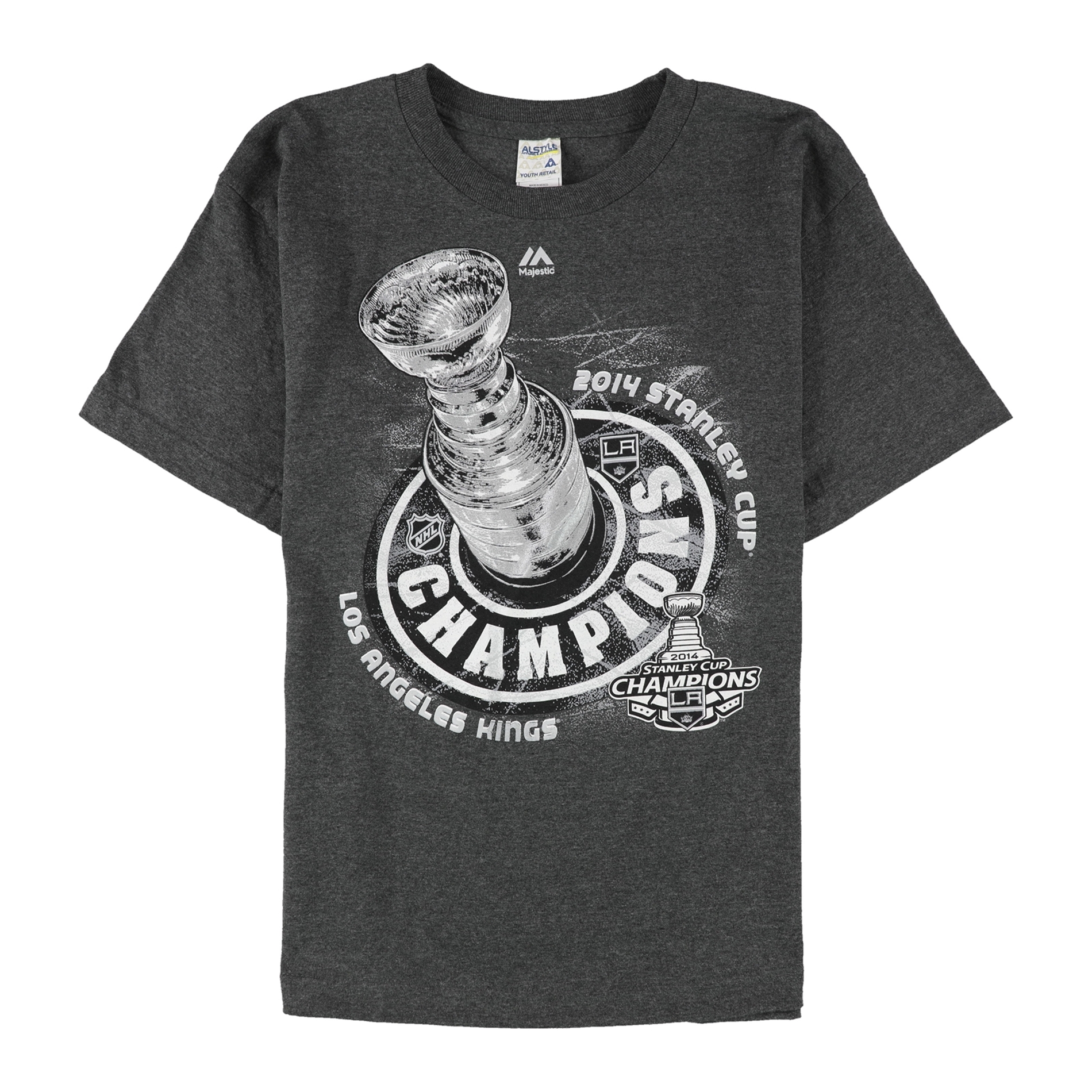 Majestic Boys 2014 Stanley Cup Champions Graphic T-Shirt