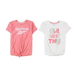 Reebok Girls 2-Pack Set Graphic T-Shirt