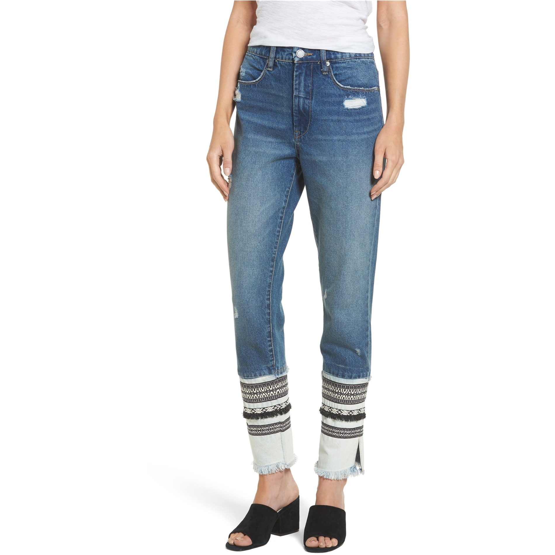 [Blank Nyc] Womens Miss Molly Straight Leg Jeans