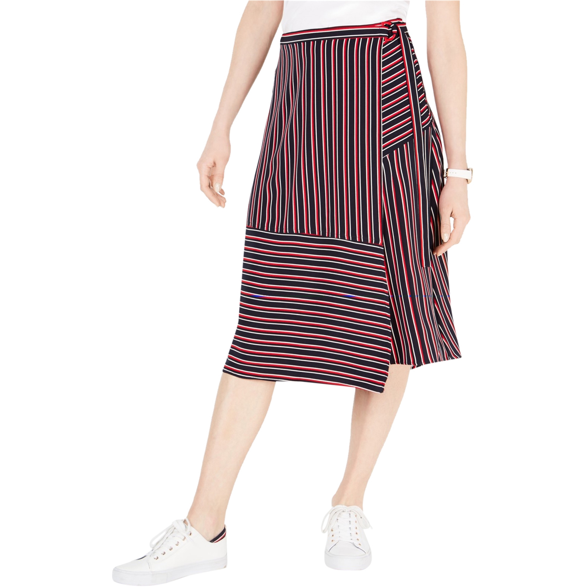Tommy Hilfiger Womens Catalina Wrap Skirt