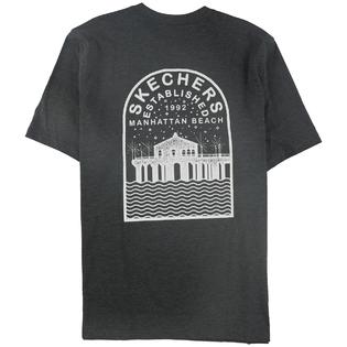 Skechers Mens Est. 1992 Manhattan Beach Graphic T-Shirt