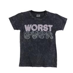 Evil Genius Girls Worst Ever Graphic T-Shirt