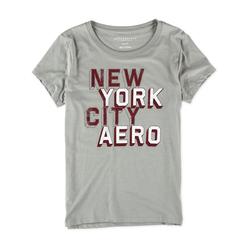 Aeropostale Womens Block New York City Graphic T-Shirt