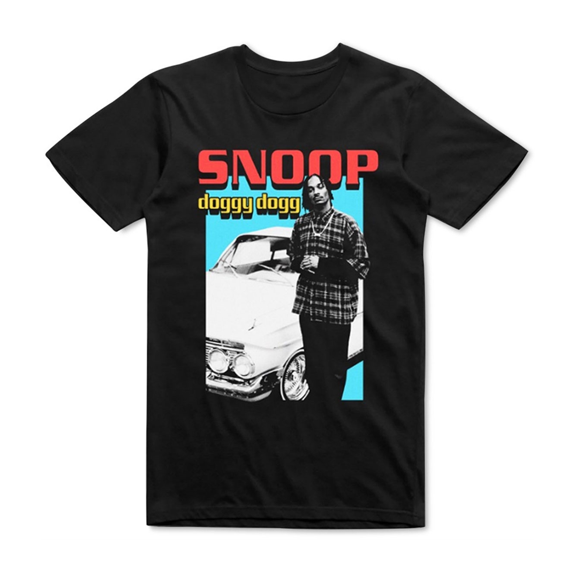 Merch Traffic Mens Snoop Doggy Dogg Graphic T-Shirt