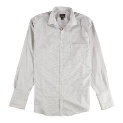Tasso Elba Mens Checkered Non Iron Button Up Shirt