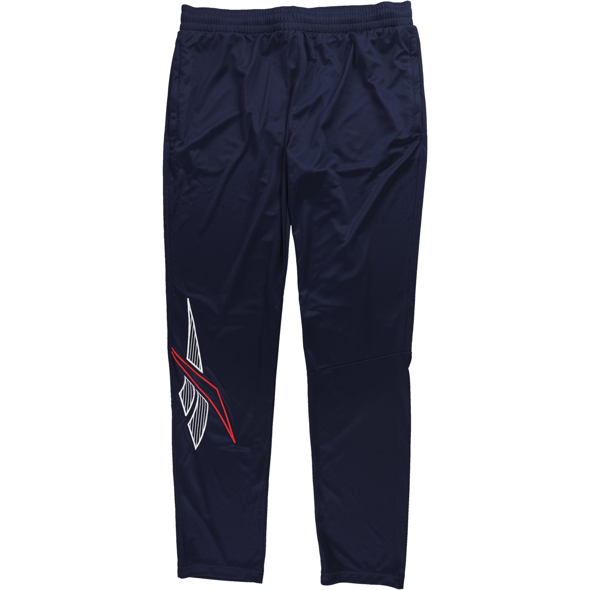 Reebok Mens Embroidered Vector Logo Athletic Track Pants