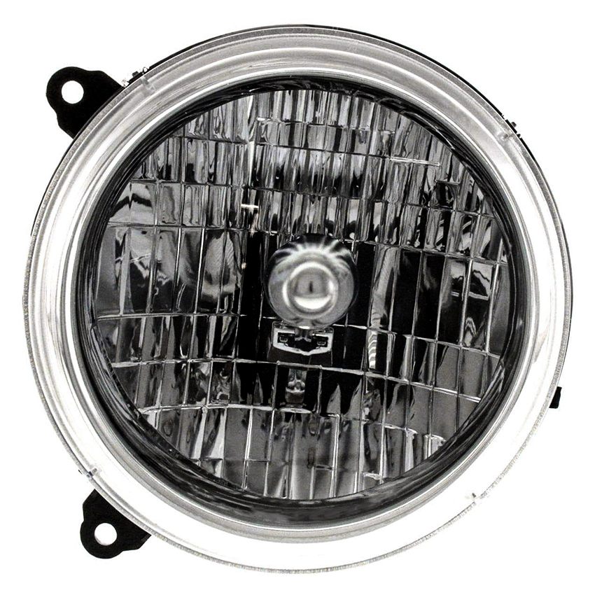 Rareelectrical New Left Headlight Compatible With Jeep Liberty Renegade Sport 2002-2003 by Part Number 5101821AA CH2502136