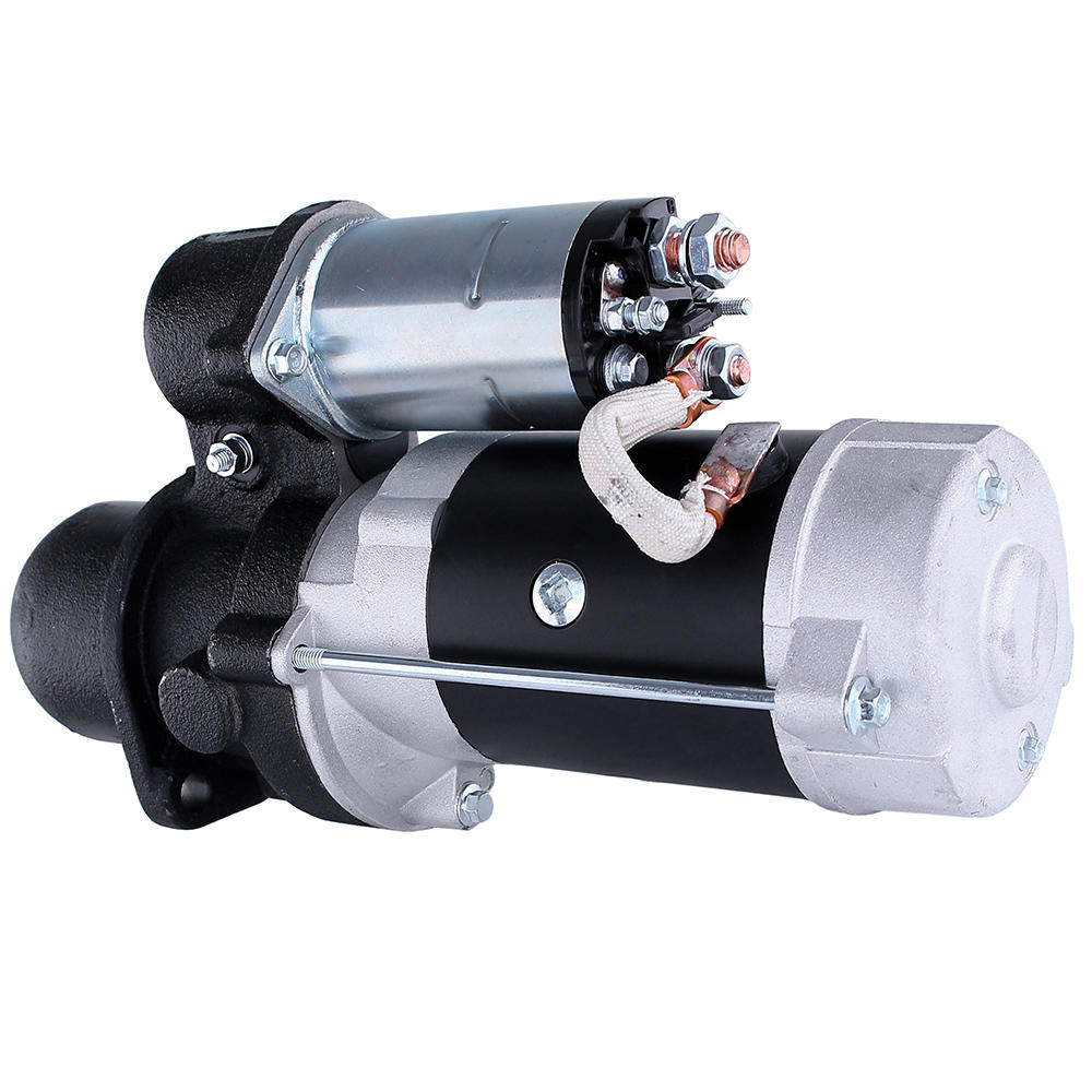 Rareelectrical NEW 12V STARTER MOTOR COMPATIBLE WITH JOHN DEERE TRACTOR 301 301A 302 302A 310 323-672 TY6620