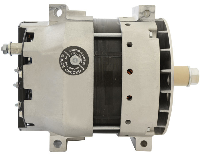 Rareelectrical NEW 24V 250A ALTERNATOR COMPATIBLE WITH INDUSTRIAL OFF-HIGHWAY APPLICATIONS 61006082 8600737 8600739 8600807 8600453 8600483