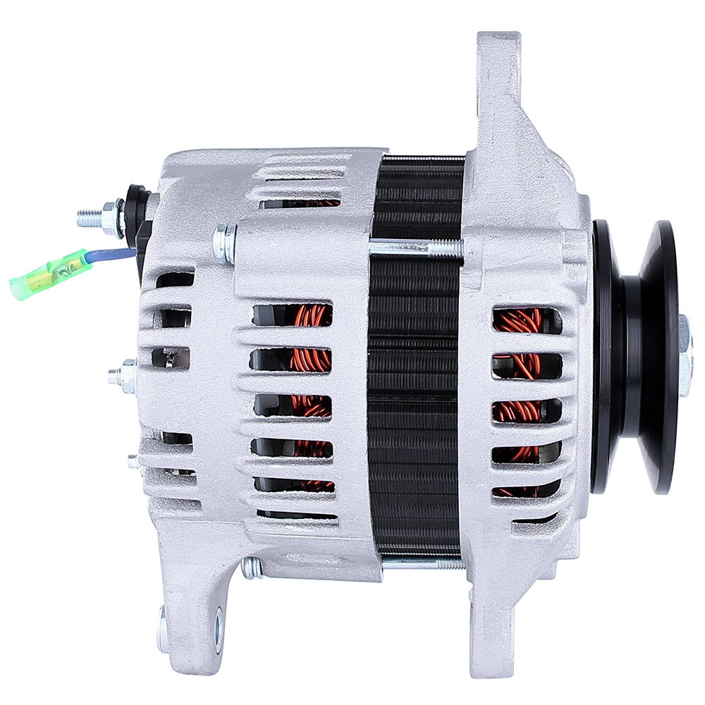 Rareelectrical NEW 12V 50A ALTERNATOR COMPATIBLE WITH MAHINDRA TRACTOR 2810 HST 3510 4100 1500-664-0100