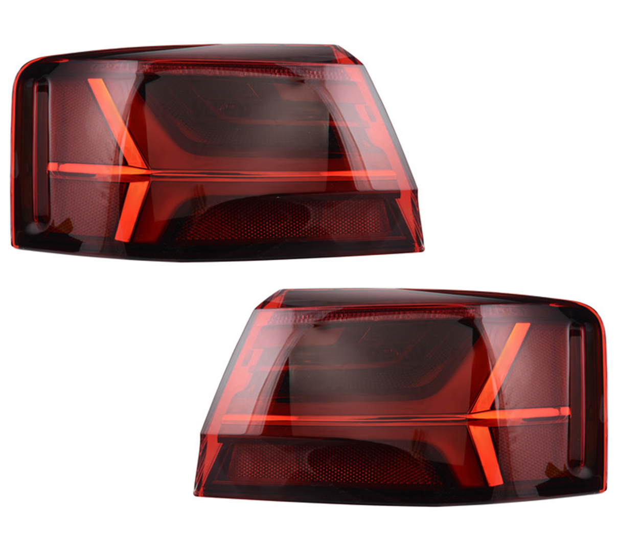 Rareelectrical NEW RAREELECTRICAL OUTER TAIL LIGHT PAIR COMPATIBLE WITH VALEO AUDI A6 QUATTRO 2015 AU2805119 AU2804119 47014 47015 4G5945096D