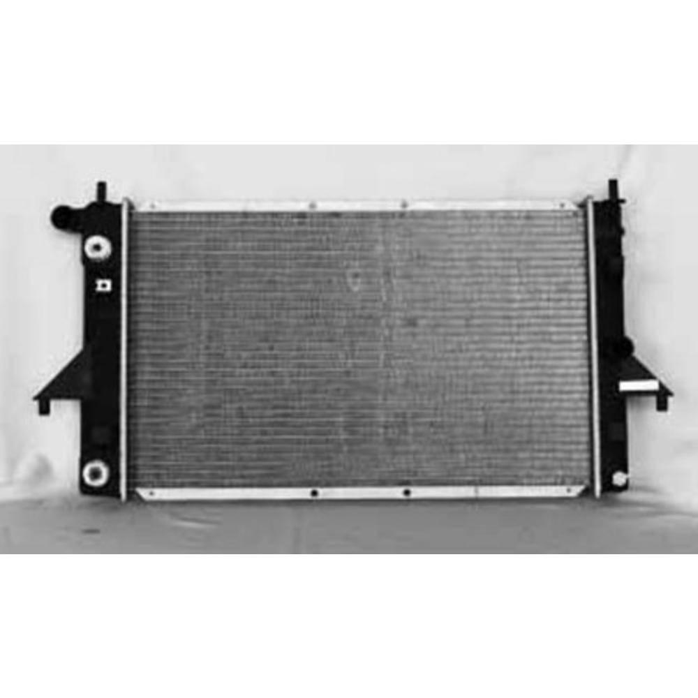 Rareelectrical RADIATOR ASSEMBLY COMPATIBLE WITH SATURN 96-02 SC1 SC2 SL1 SL2 SW1 SW2 1.9L L4 116 CID 2543 2543 RA1145 52476876 GM3010224 2067