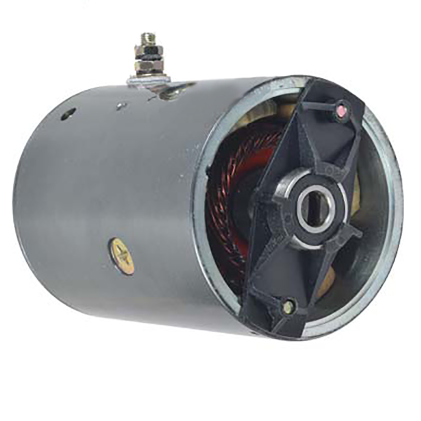 Rareelectrical New 12V CounterclockWise Snow Plow Motor Compatible With J.S. Barnes Snow Plow Applications