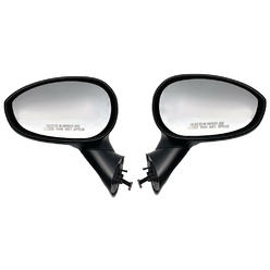 Rareelectrical New Pair Mirror Compatible With Fiat 500 E Hatchback Lounge Sporting C Convertible 1.4L 2011 2012 2013 2014 2018 2019 Fi1321100