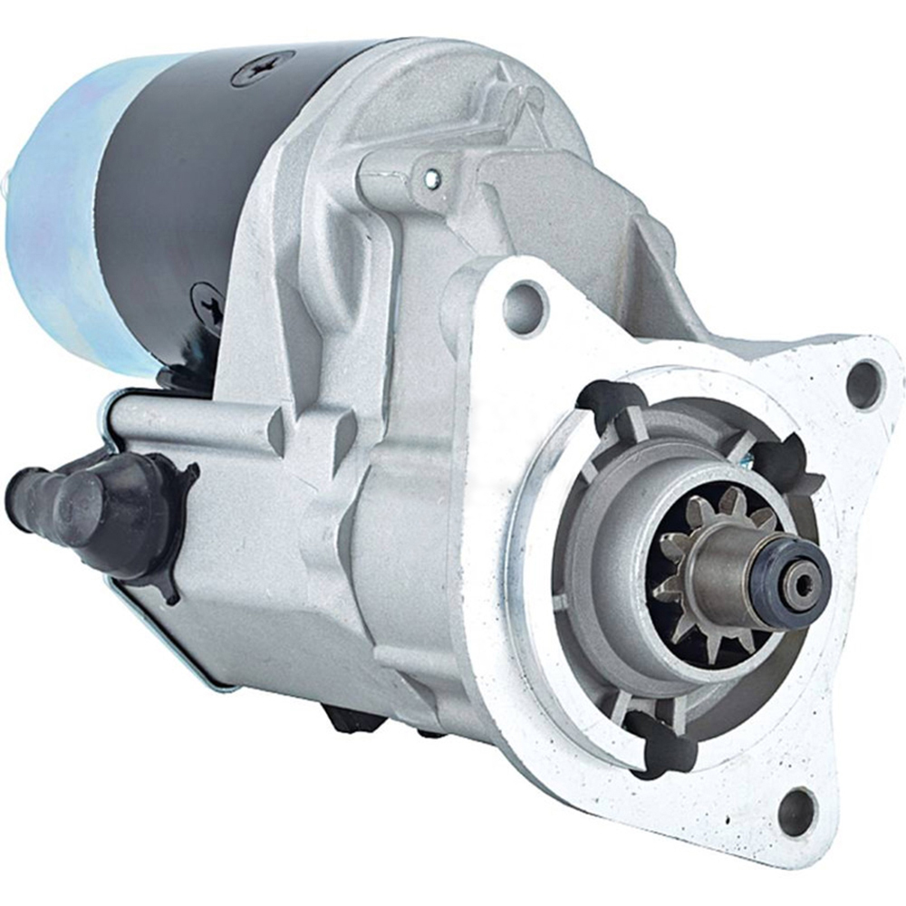 Rareelectrical NEW GEAR REDUCTION STARTER MOTOR COMPATIBLE WITH FORD TRACTOR 445 445A 445C 445D DIESEL 26338F