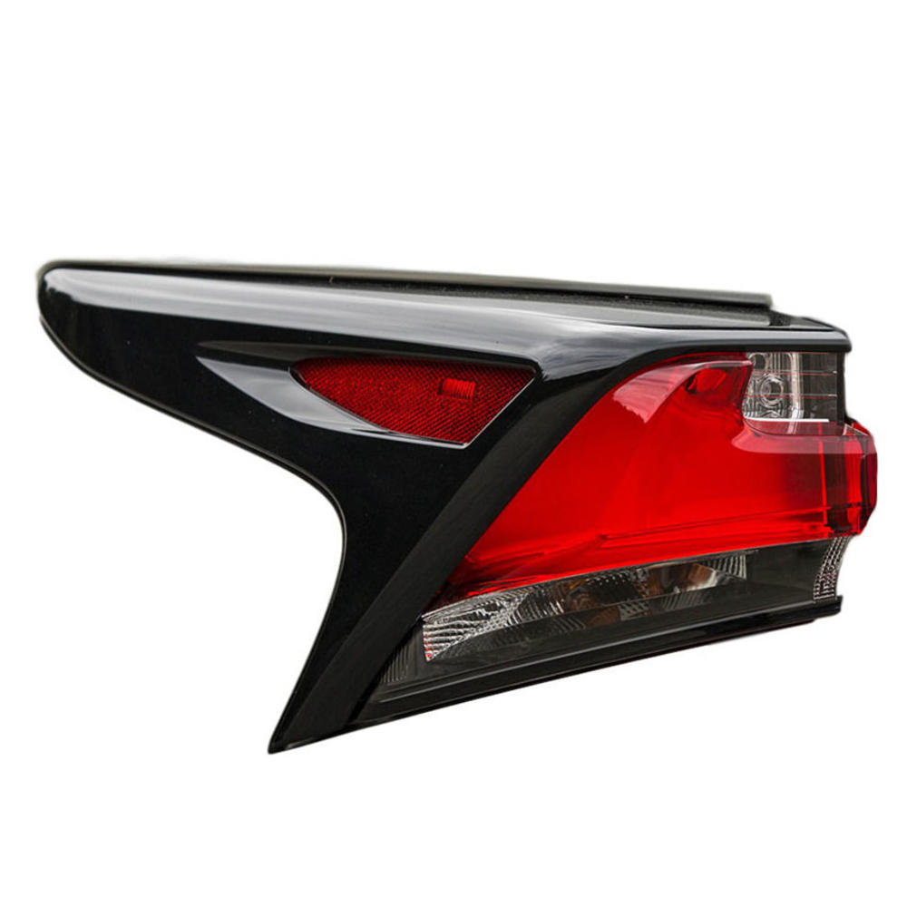 Rareelectrical NEW RIGHT TAIL LIGHT COMPATIBLE WITH LEXUS NX200t 2015-2016 81551-78011 8155178011 LX2805117