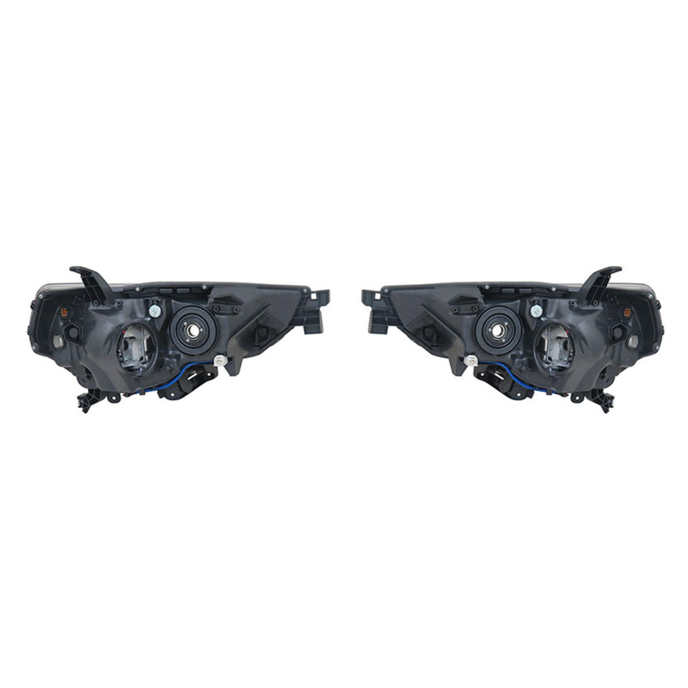 Rareelectrical NEW PAIR HEADLIGHT COMPATIBLE WITH TOYOTA 4RUNNER 2014-2016 81130-35541 TO2519150 81170-35571 8113035541 8117035571