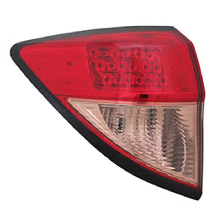 Rareelectrical NEW LEFT OUTER TAIL LIGHT COMPATIBLE WITH HONDA HRV 2016 33502-T7S-A01 33502T7SA01 HO2805109