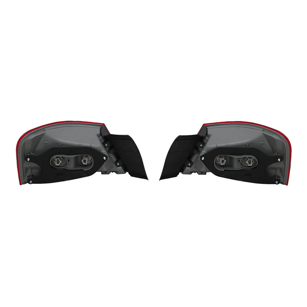 Rareelectrical NEW PAIR OF TAIL LIGHTS COMPATIBLE WITH MITSUBISHI GALANT RALLIART DIAMOND 2009-2012 8330A746 MI2801134 MI2800134 8330A745