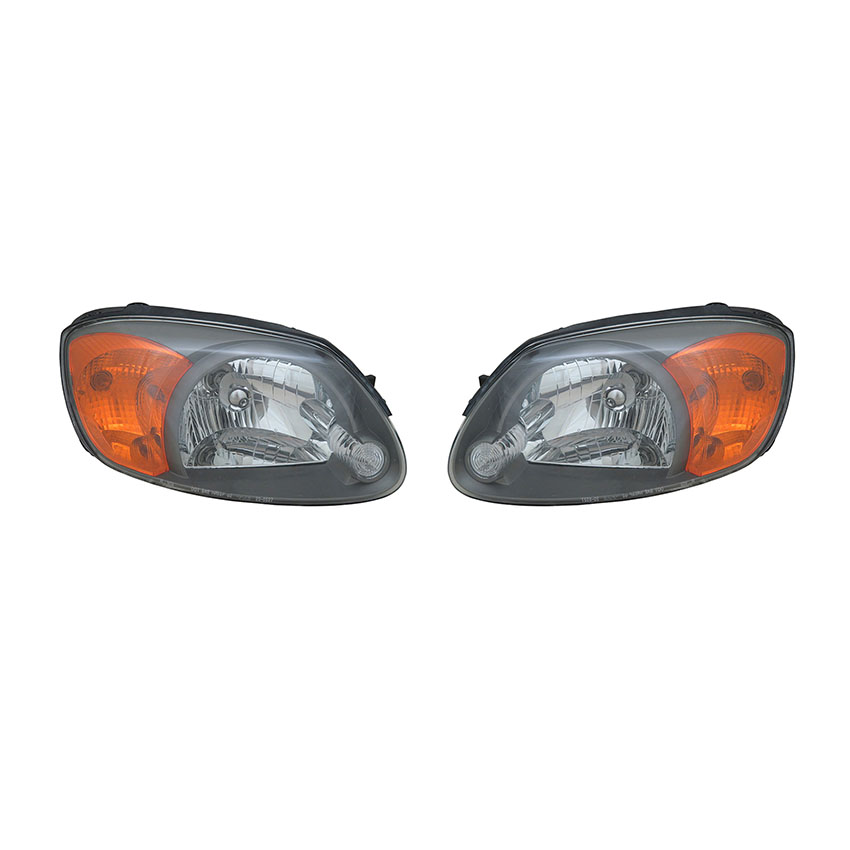 Rareelectrical NEW PAIR OF HEAD LIGHTS COMPATIBLE WITH HYUNDAI ACCENT 2003 2004 2005 HY2502128 92102-25550 9210225550 9210225550 HY2503128