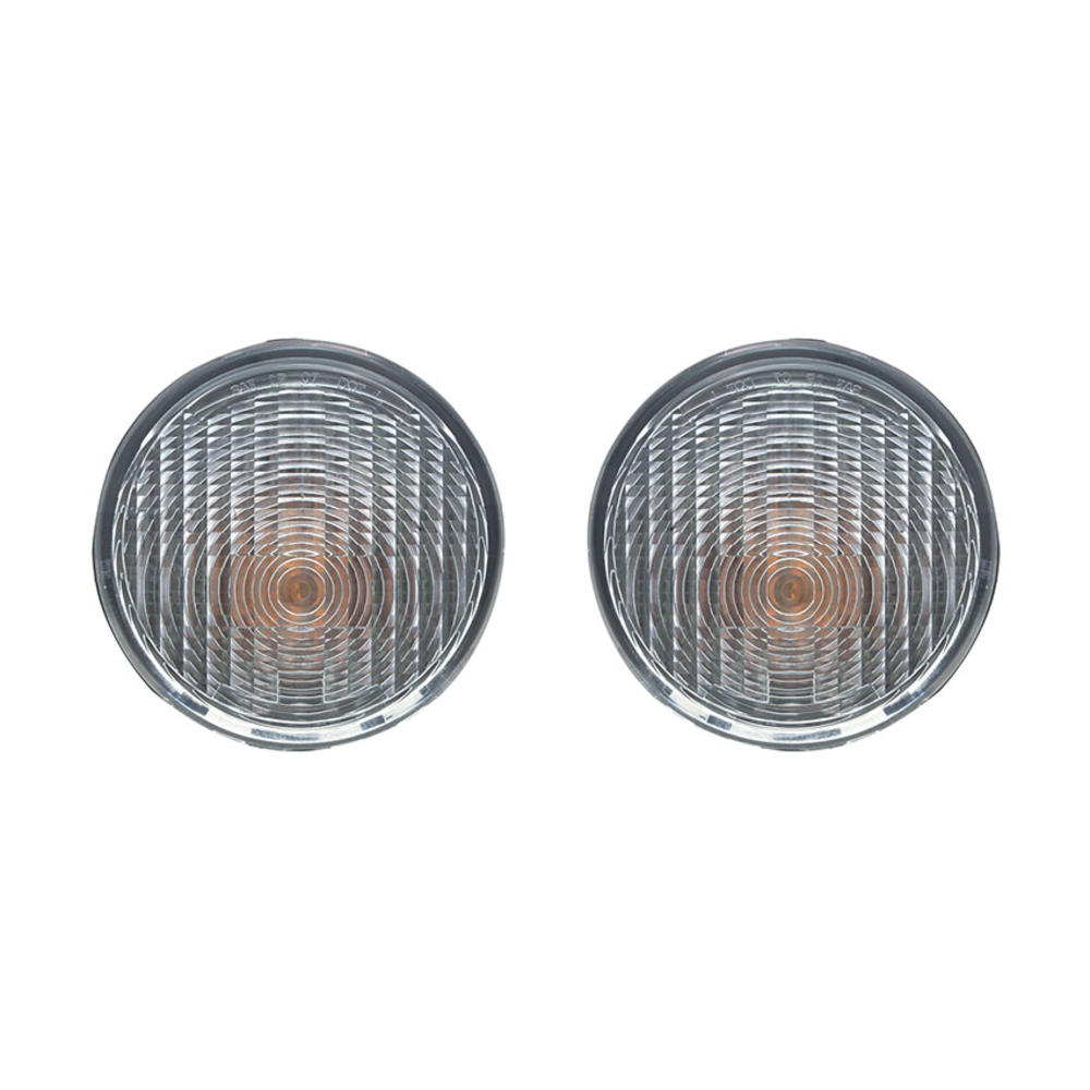 Rareelectrical NEW PAIR OF TURN SIGNAL LIGHT COMPATIBLE WITH JEEP WRANGLER 2014-2015 68200290AA 68200291AA CH2527103 CH2526103