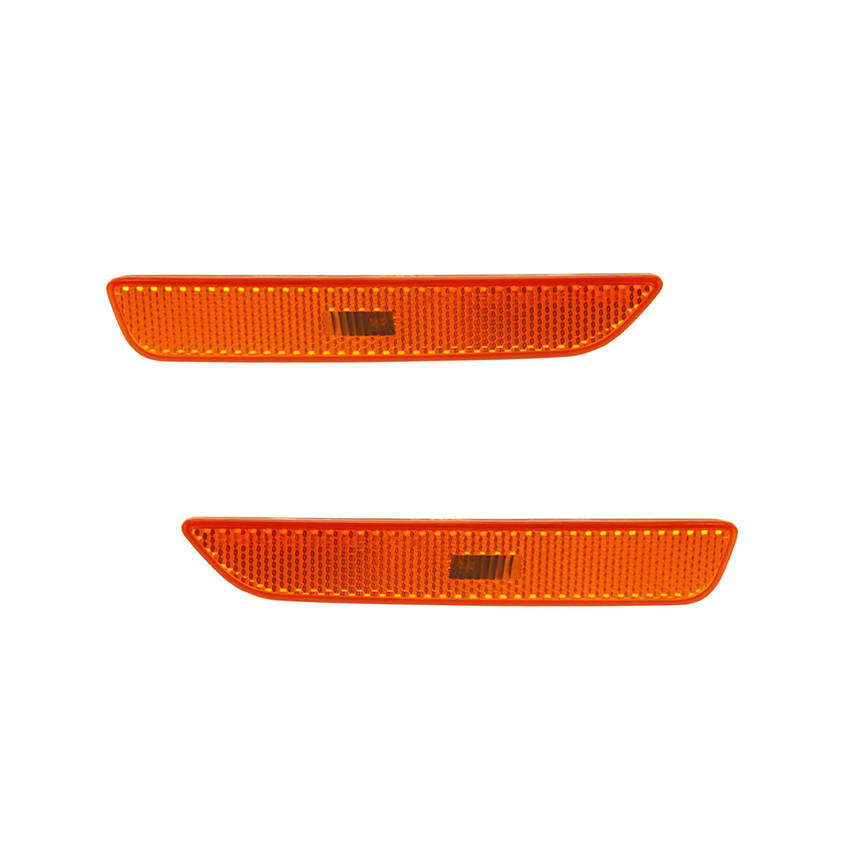 Rareelectrical NEW PAIR OF SIDE MARKER LIGHTS COMPATIBLE WITH FORD MUSTANG 2010-14 AR3Z-15A201-A AR3Z15A201A AR3Z15A201B AR3Z 15A201 A