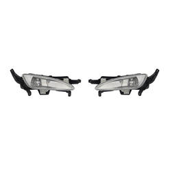 Rareelectrical NEW SET OF TWO FOG LIGHTS COMPATIBLE WITH KIA OPTIMA EX LUXURY 2013 922022T010 922012T010 92202-2T010 92201-2T010 KI2593124