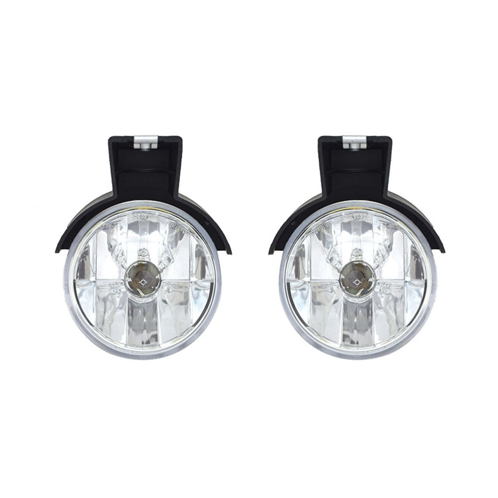 Rareelectrical NEW PAIR OF FOG LIGHT COMPATIBLE WITH DODGE DAKOTA 1997-99 2000 55076792 55076793 CH2593104 CH2592104
