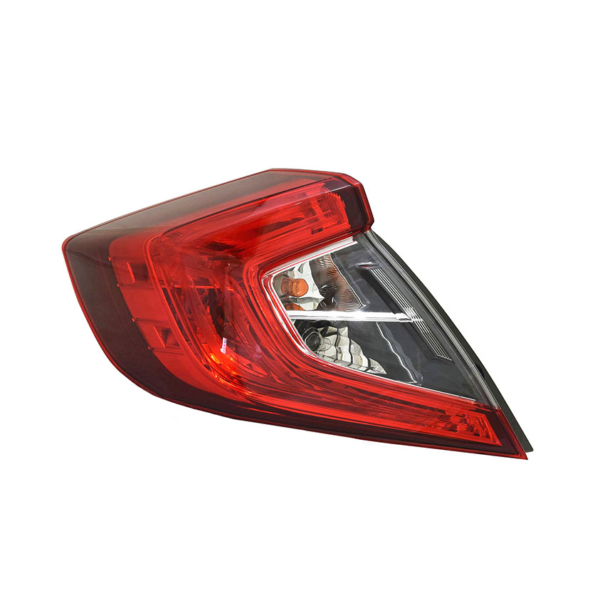 Rareelectrical NEW OUTER LEFT TAIL LIGHT FITS HONDA CIVIC 2016 17 2018 33550-TBA-A01 HO2804110