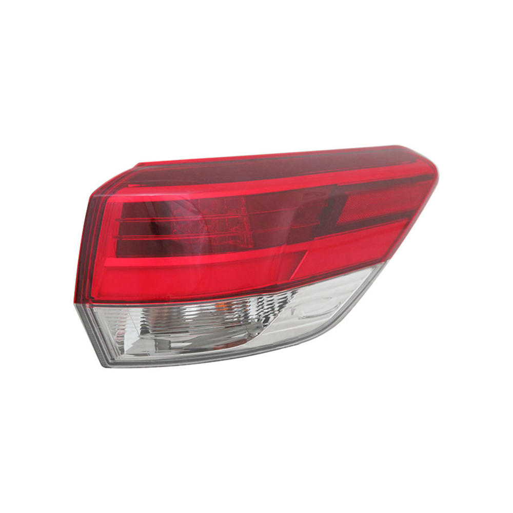 Rareelectrical NEW RIGHT OUTER TAIL LIGHT FITS TOYOTA HIGHLANDER HYBRID 17 815500E160 TO2805132