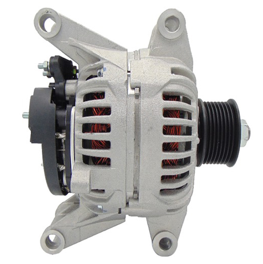 RAREELECTRICAL NEW 12V ALTERNATOR COMPATIBLE WITH INTERNATIONAL TRUCKS BY PART NUMBER 0-124-625-066 110814