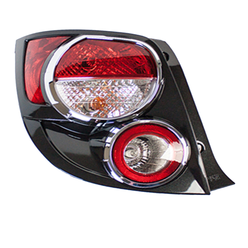 Rareelectrical NEW LEFT TAIL LIGHT COMPATIBLE WITH CHEVROLET SONIC HATCHBACK 2012-2016 GM2800252 95470356